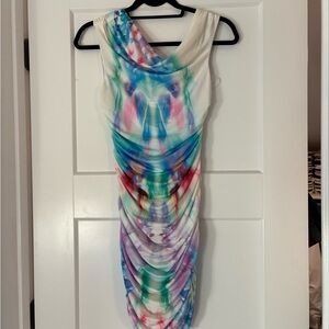 AFRM Blur Blossom Multicolor Dress